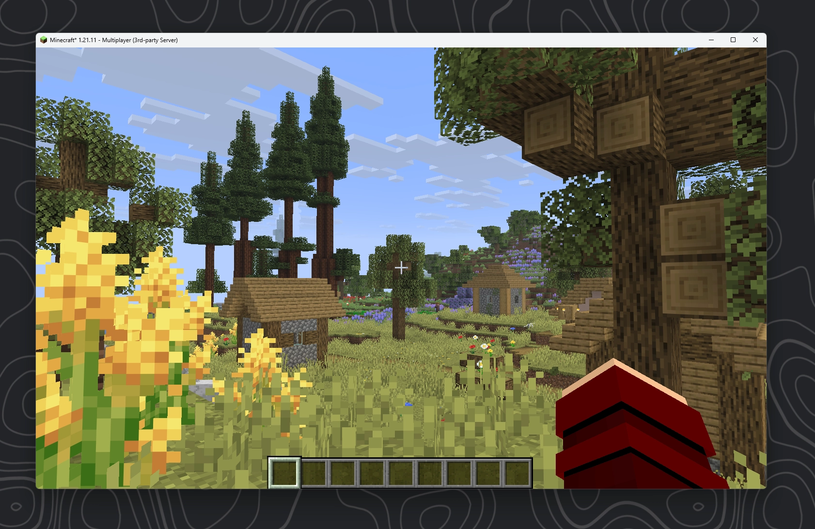 Biomes O' plenty Redwood Forest and lavender field | Seed: -556440307050813420 | -1771 2011