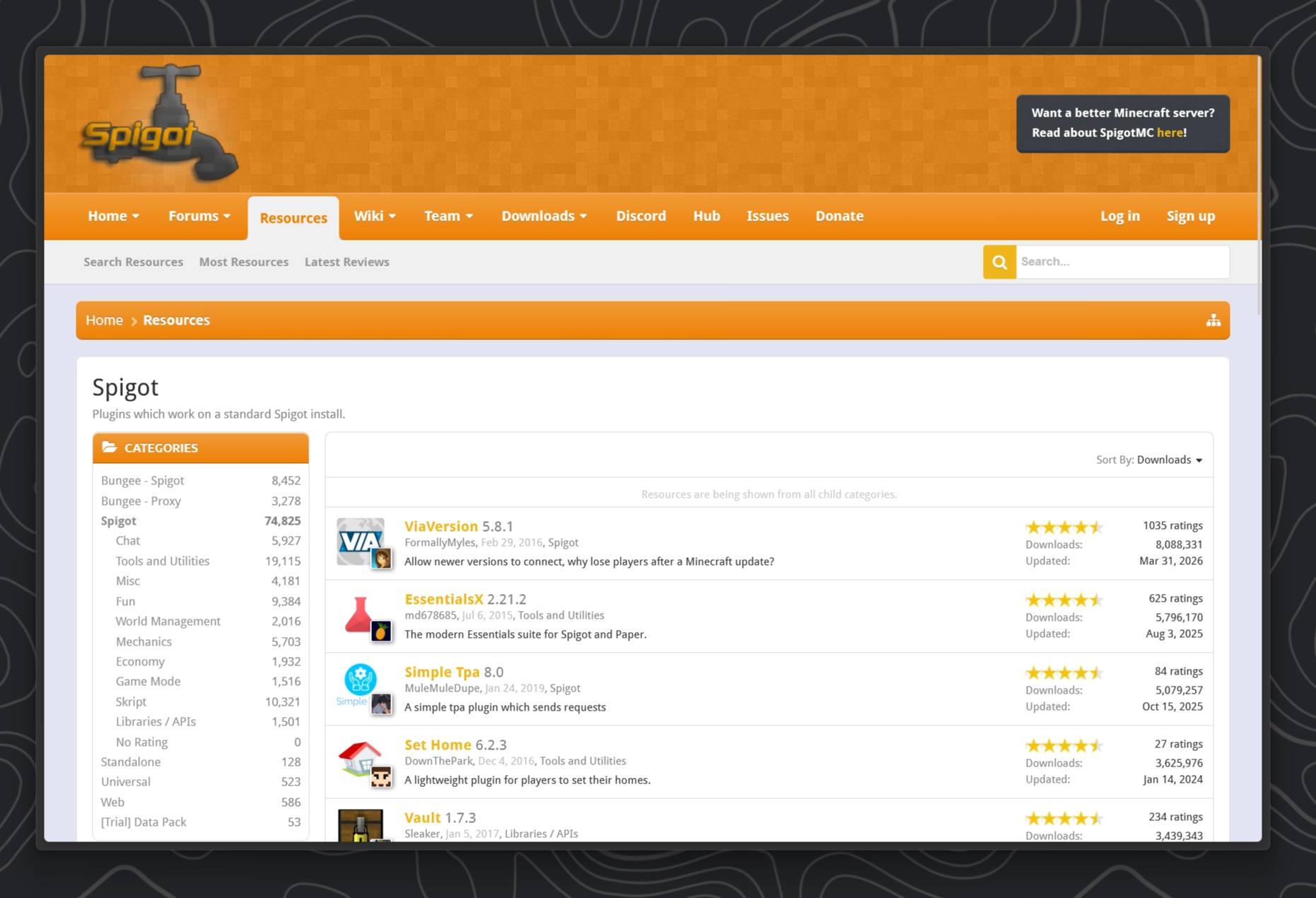 SpigotMC - the OG Plugin Forum